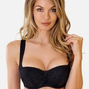 Rosme Women's Balconette Bra with Push Up **38D **